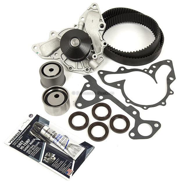 Head Gasket Set Timing Belt Kit Water Pump Fit 02-06 Hyundai Santa Fe Kia G6CU