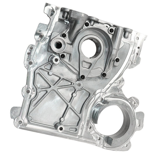 Timing Chain Cover w/ Oil Pump Fits 02-12 Isuzu Chevy GM Hummer 2.8 3.5 3.7 4.2L
