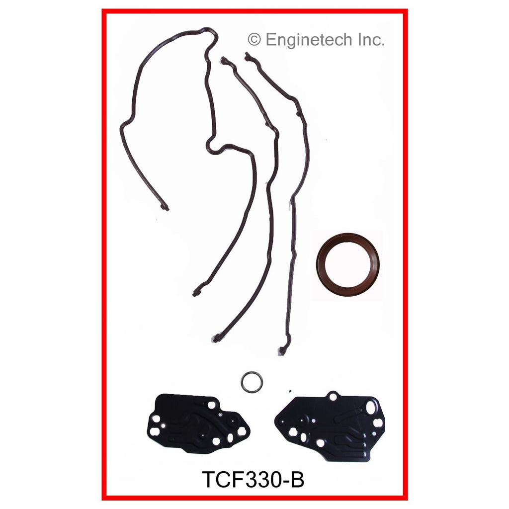Enginetech TCF330-B Engine Timing Cover Gasket Set for Ford Cars and Trucks