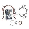 97-04 Ford 3.8L 4.2L Mercury OHV Timing Chain Oil Pump Kit+Timing Cover Gaskets
