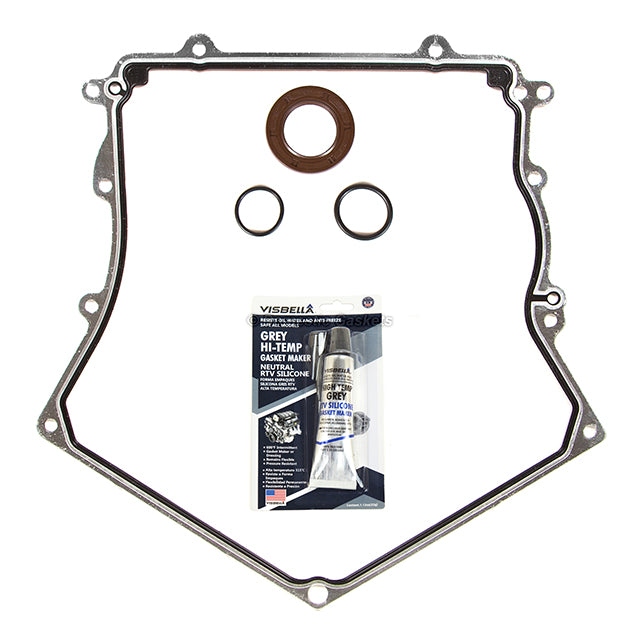 00-04 Chrysler Dodge 2.7L Timing Chain Oil&GMB Water Pump Tensioner+Cover Gasket