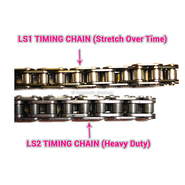 GM LS2 LS3 3-Bolt Cam Camshaft Conversion Kit w/ Heavy Duty Timing Chain