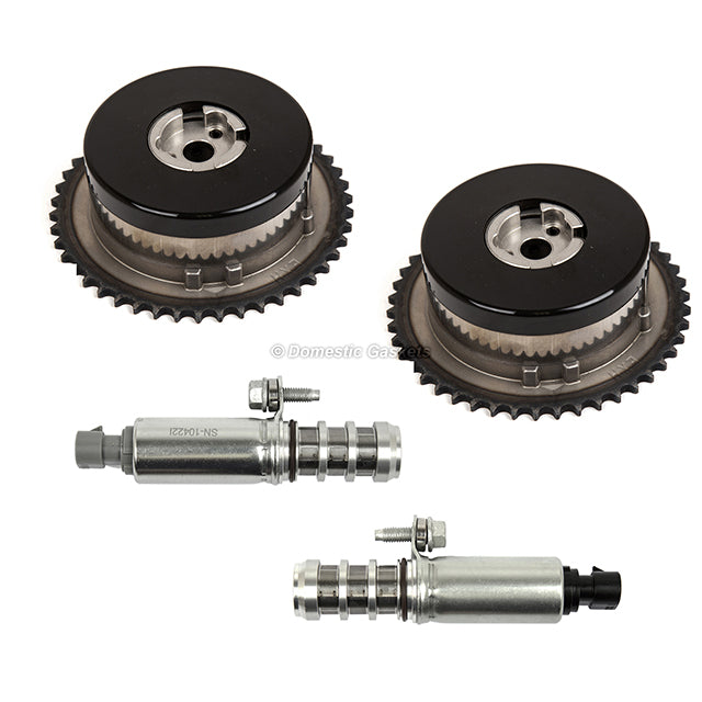 Timing Chain Kit VCT Selenoid Actuator Gear Cover Gasket Fits GM 2.2 2.4L Ecotec