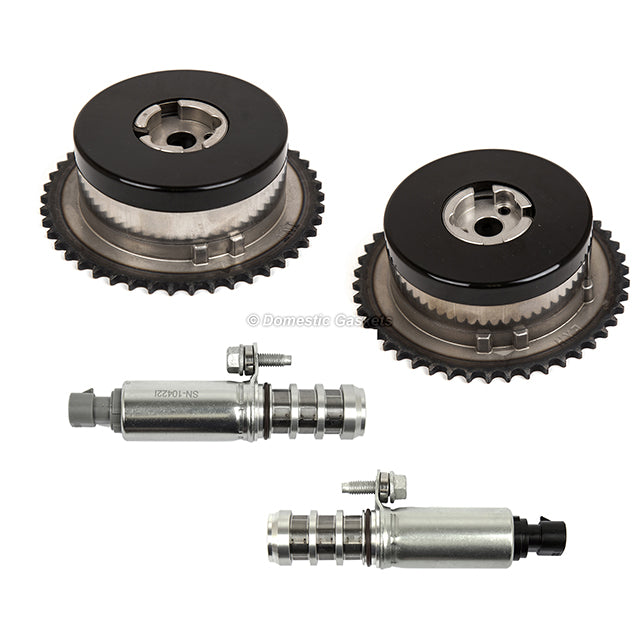 Timing Chain Kit VCT Selenoid Actuator Gear Water Pump Fits GM 2.0L 2.4L Ecotec