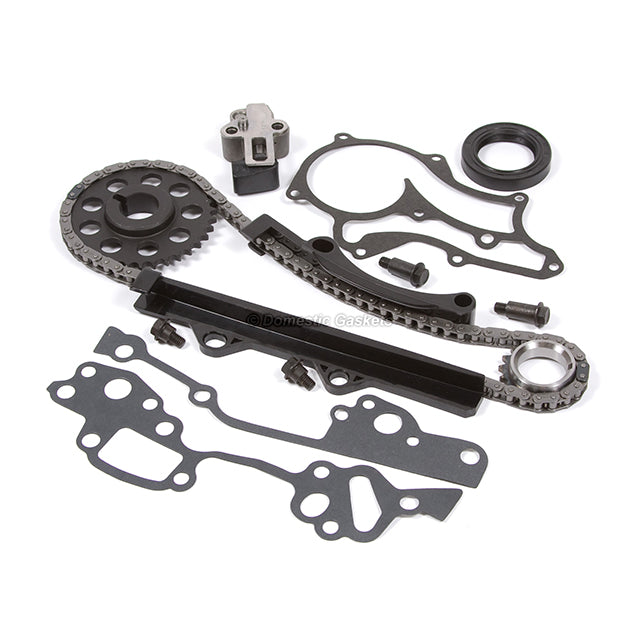 Timing Chain Kit Cover GMB Water Pump for 85-95 Toyota 2.4 SOHC 22R 22RE 22REC