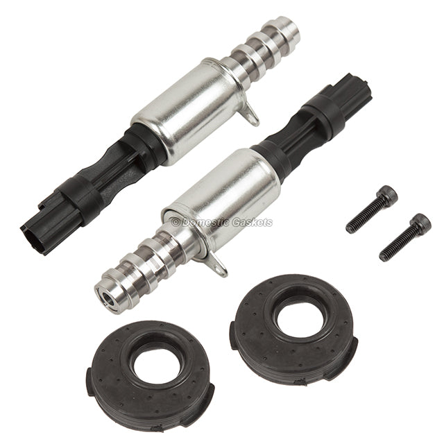 Timing Chain Kit VCT Selenoid Cam Phaser Oil Water Pump for 04-10 Ford 5.4L 24V