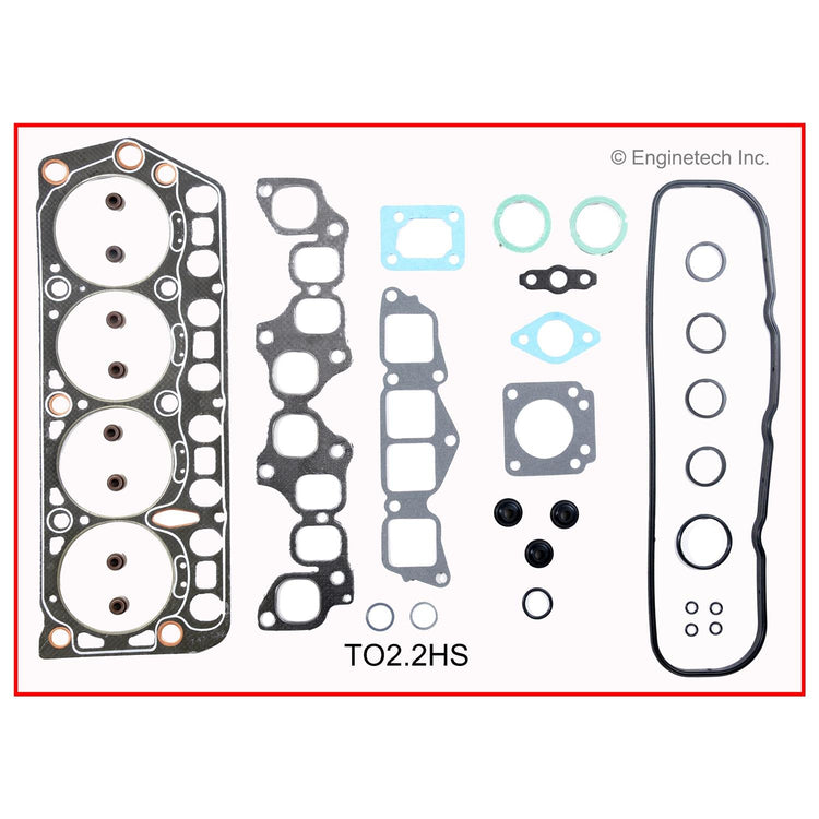 Enginetech Engine Full Gasket Set for Toyota Vans (Part Number TO2.2K-3)