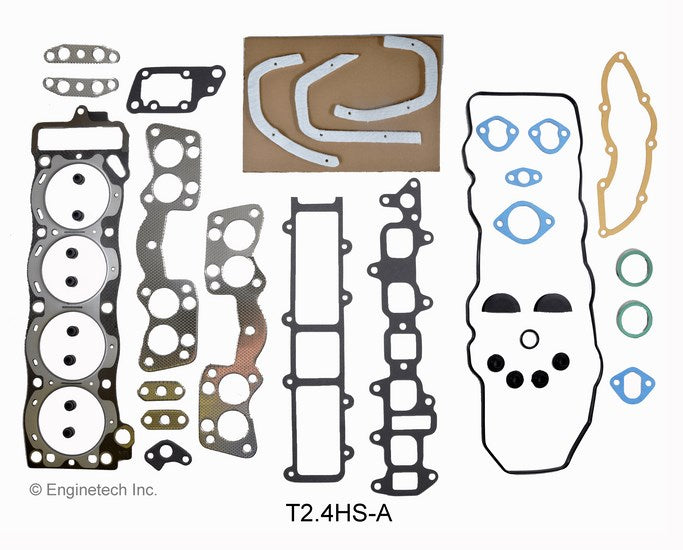 Enginetech Toyota Cylinder Head Gasket Set Part TO2.4HS-A for 1981-1982 Toyota Corolla and Pickup