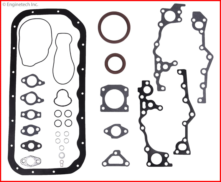 Enginetech Engine Full Gasket Set for Toyota Tacoma and 4Runner - Part Number TO2.4K-2