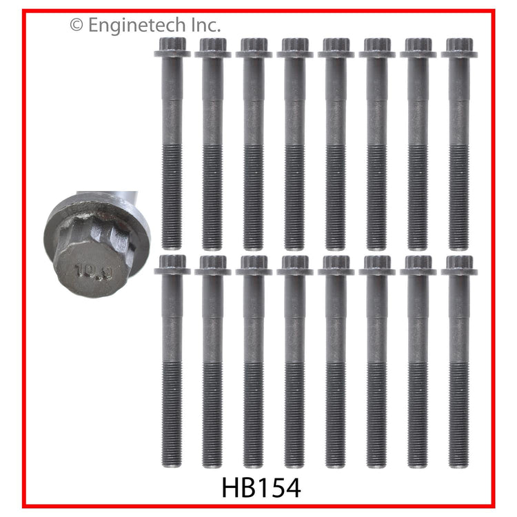 Enginetech Engine Cylinder Head Gasket Set for Toyota and Lexus with Head Bolts (Part Number TO2.5HS-WB)