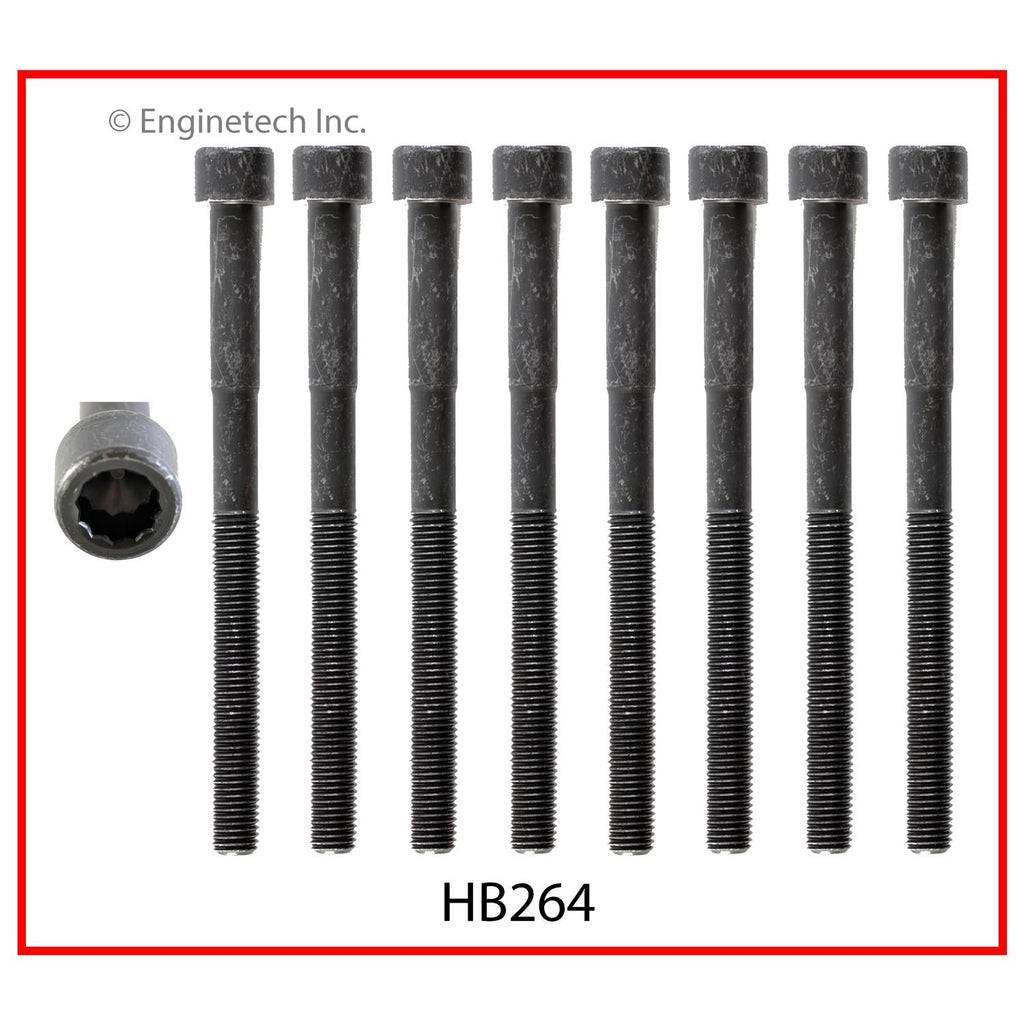 Enginetech TO3.5HS-AWB Engine Cylinder Head Gasket Set for Toyota and Lexus Vehicles