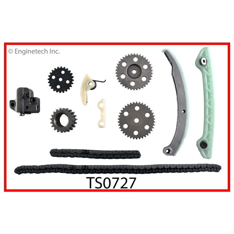 Enginetech TS0727 Engine Timing Set for Ford and Mazda Vehicles