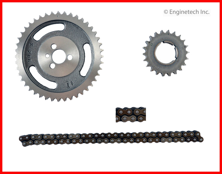 Enginetech TS163X Engine Timing Set for GMC and Chevrolet C1500 Suburban