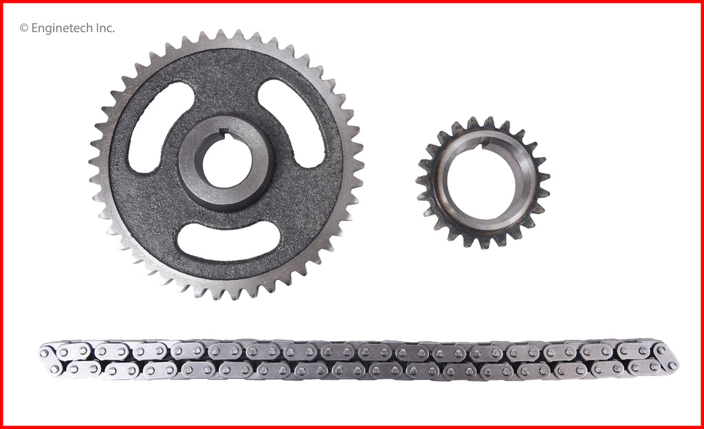 Enginetech TS361 Engine Timing Set with Silent Chain and High Alloy Steel Sprockets