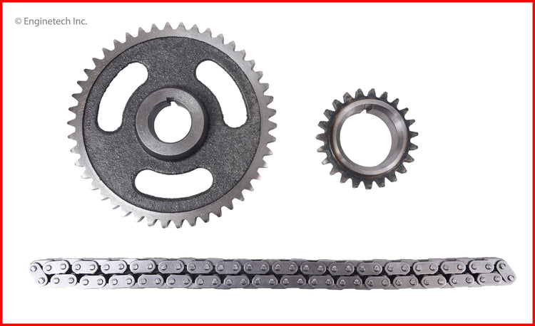 Enginetech TS361 Engine Timing Set with Silent Chain and High Alloy Steel Sprockets