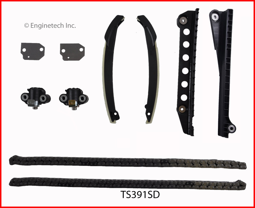 Enginetech TS391SD Engine Timing Set for 2012 Ford E-150 and E-250