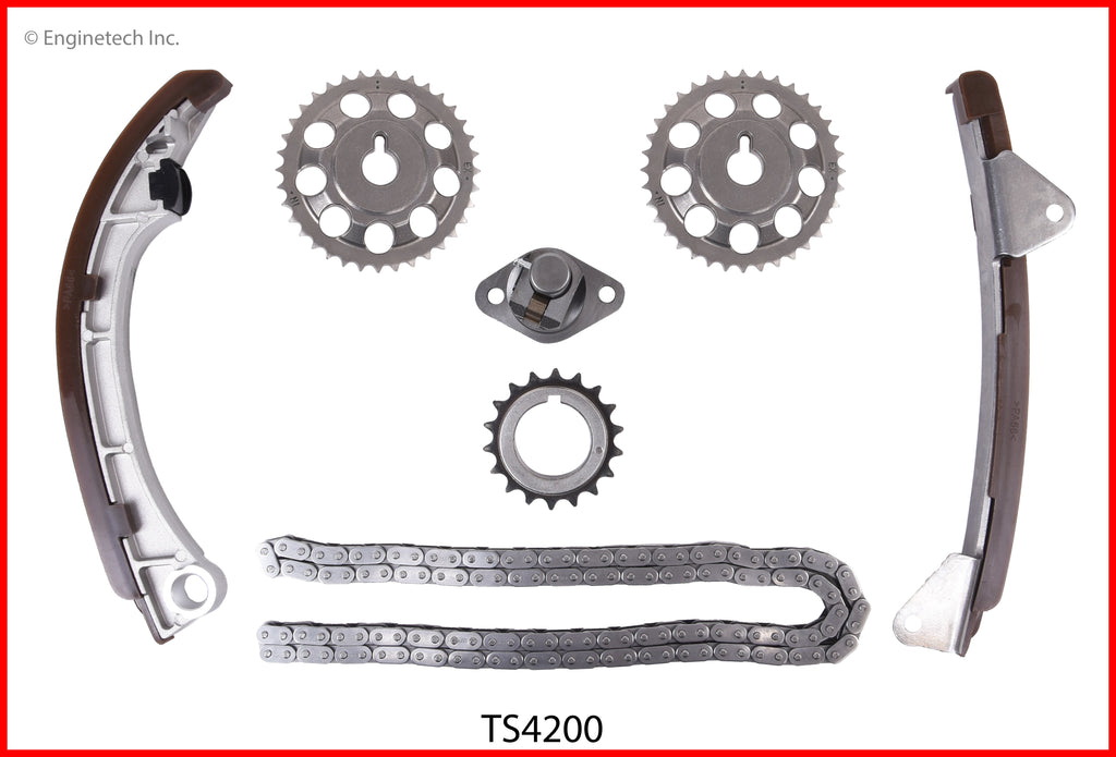 Enginetech TS4200 Engine Timing Set for 1998-1999 Chevrolet Prizm and Toyota Corolla