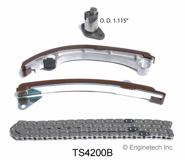 Enginetech TS4200B Engine Timing Set for 2004-2005 Toyota and Pontiac Vehicles