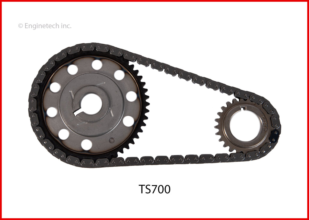 Enginetech TS700 Engine Timing Set for 2004-2007 Saturn Relay, Buick Century, Chevrolet Impala & More