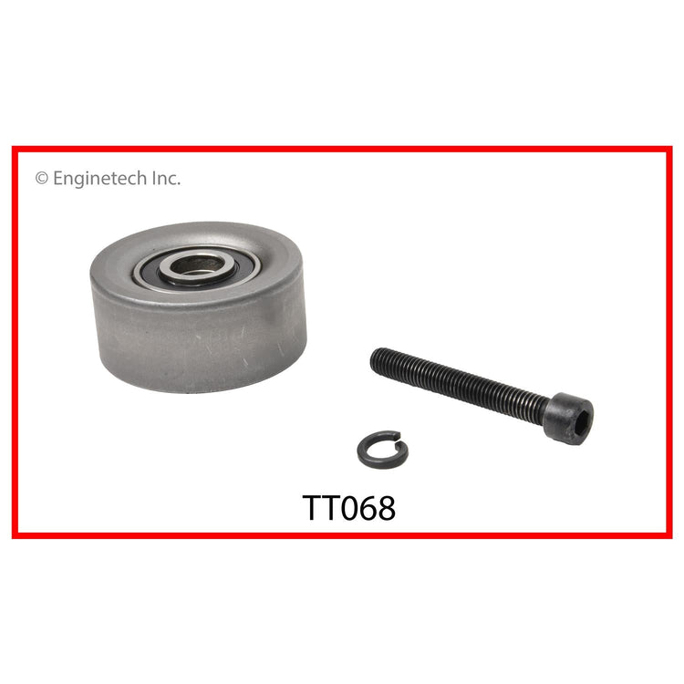 Enginetech TT068 Engine Timing Belt Idler for Chevrolet Cruze and Sonic (2012-2016)