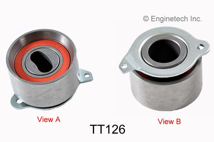 Enginetech BBPTTT126 Engine Timing Belt Tensioner for Honda Civic and Wagovan