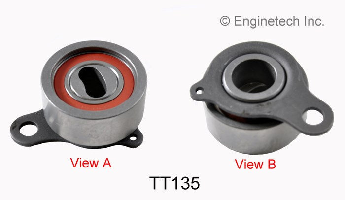 Enginetech TT135 Engine Timing Belt Tensioner for Toyota Corolla and Geo Prizm