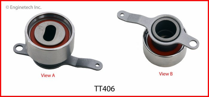 Enginetech TT406 Engine Timing Belt Tensioner for Honda Civic and Del Sol