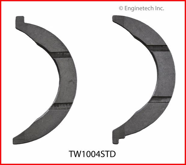 Enginetech TW1004STD Engine Crankshaft Thrust Washer for Nissan and Suzuki Vehicles