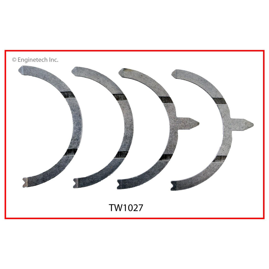 Enginetech TW1027STD Engine Crankshaft Thrust Washer for Toyota FJ Cruiser, Tacoma, Tundra, and 4Runner