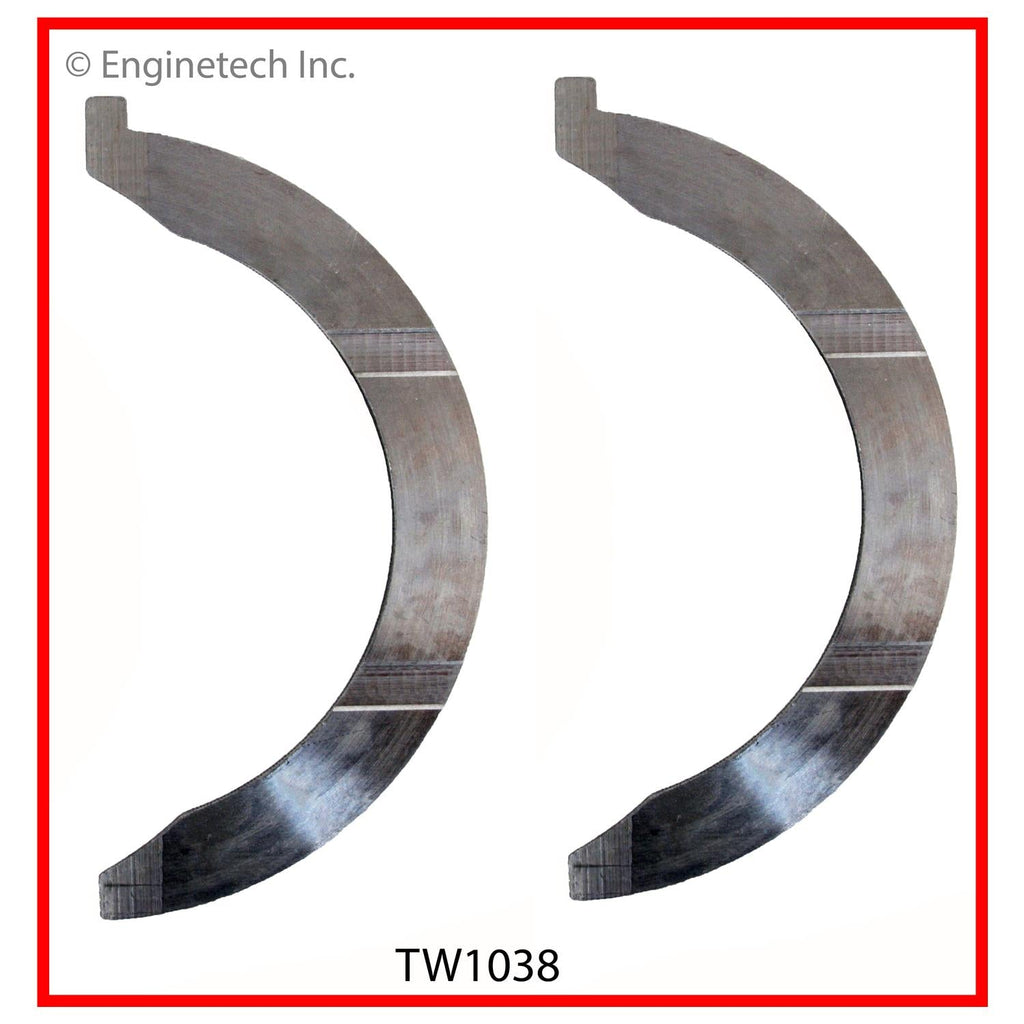 Enginetech TW1038STD Engine Crankshaft Thrust Washer for Nissan Vehicles