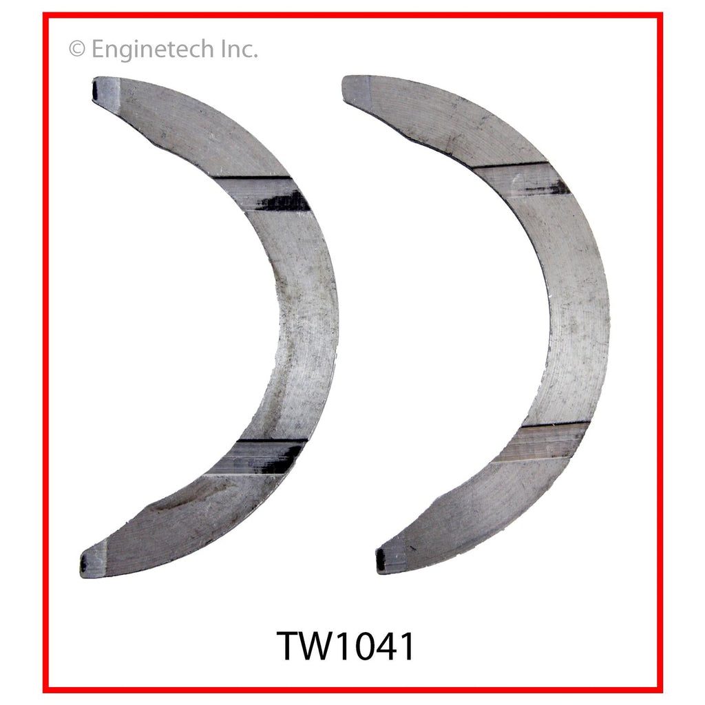 Enginetech TW1041STD Engine Crankshaft Thrust Washer for 2012 Kia, Chrysler, Hyundai & Dodge Models