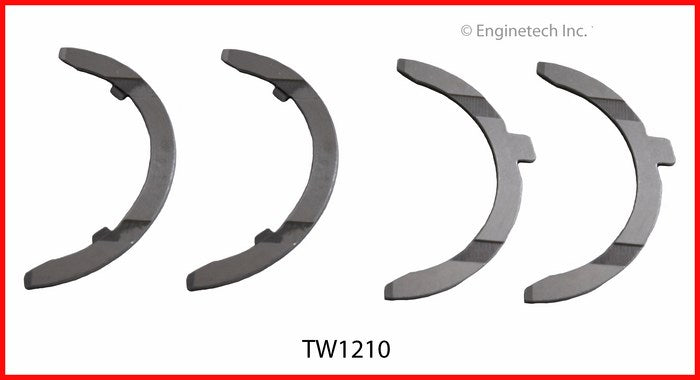 Enginetech TW1210STD Engine Crankshaft Thrust Washer for 2004-2005 Audi and Volkswagen Models