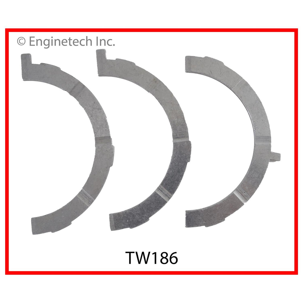 Enginetech TW186STD Engine Crankshaft Thrust Washer for Ford Super Duty (2012-2014)