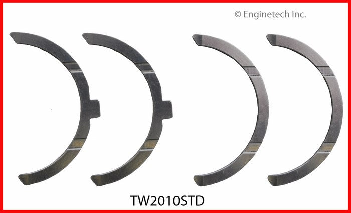 Enginetech TW2010STD Engine Crankshaft Thrust Washer for Mazda 626 (1993-2002)