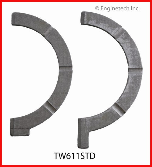 Enginetech TW611STD Engine Crankshaft Thrust Washer for Chrysler, Dodge, Jeep, and Ram Vehicles