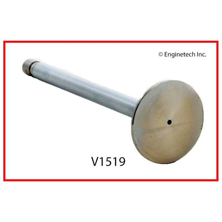 Enginetech V1519B Engine Exhaust Valve with Chrome Stem and 1.561 Inch Head Diameter