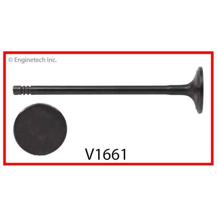 Enginetech V1661 Engine Exhaust Valve for Ford Fusion, Fiesta, and Transit Connect