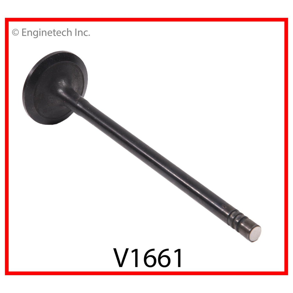 Enginetech V1661 Engine Exhaust Valve for Ford Fusion, Fiesta, and Transit Connect