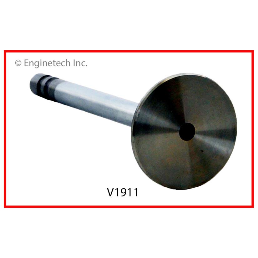 Enginetech V1911 Engine Exhaust Valve for Jeep DJ5 and CJ5/CJ7 Models