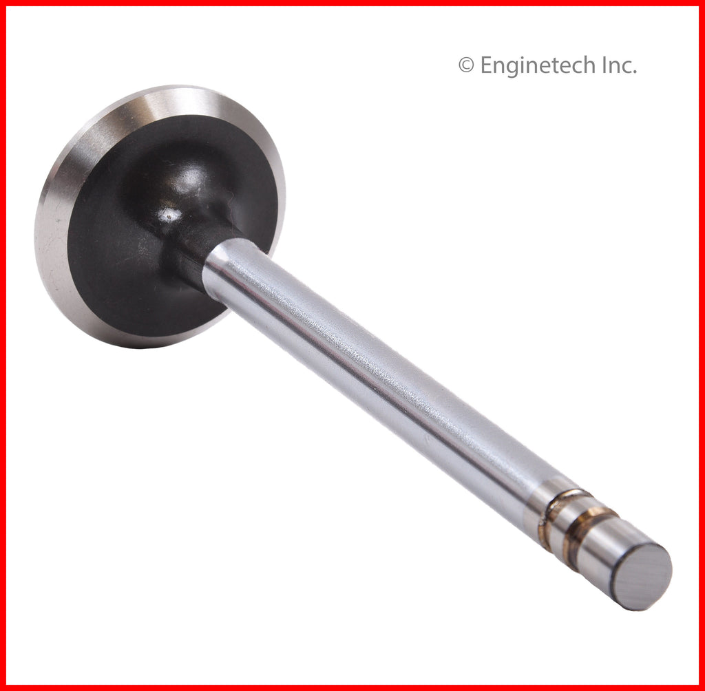 Enginetech V1923B Engine Exhaust Valve with Chrome Stem for Optimal Performance