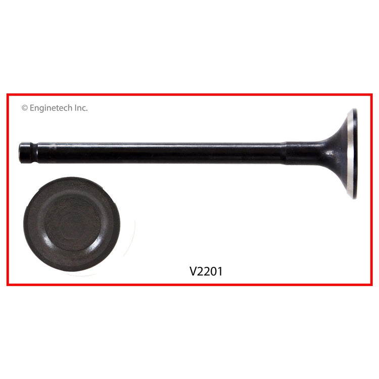 Enginetech V2201 Engine Exhaust Valve for 2012-2014 Hyundai and Kia Models
