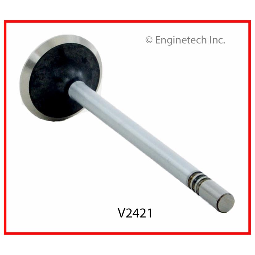 Enginetech V2421 Engine Exhaust Valve for Ford E-350, F-150, and Crown Victoria
