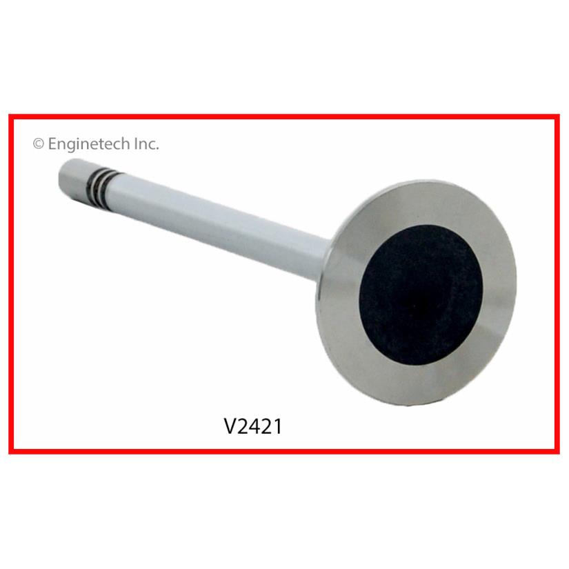Enginetech V2421 Engine Exhaust Valve for Ford E-350, F-150, and Crown Victoria