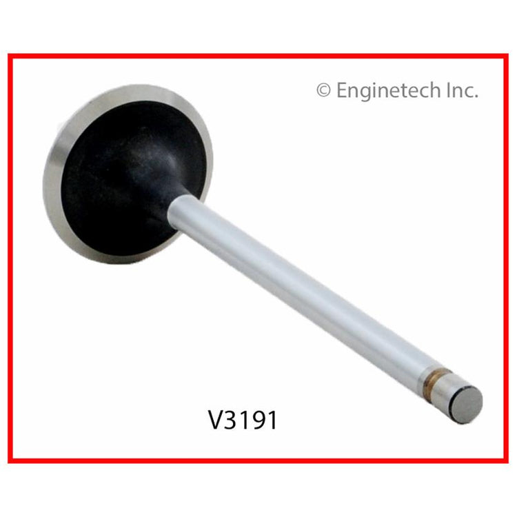 Enginetech V3191 Engine Exhaust Valve – Chrome Stem, 1.681 in Valve Head Diameter, 5.80 in Length