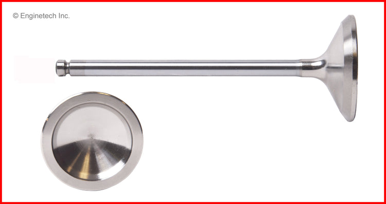 Enginetech V4371S Engine Exhaust Valve for 2012 Chevrolet and GMC Models