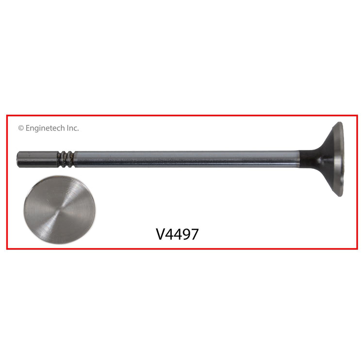 Enginetech V4497 Inconel Engine Exhaust Valve for Ford Super Duty (2012-2014)