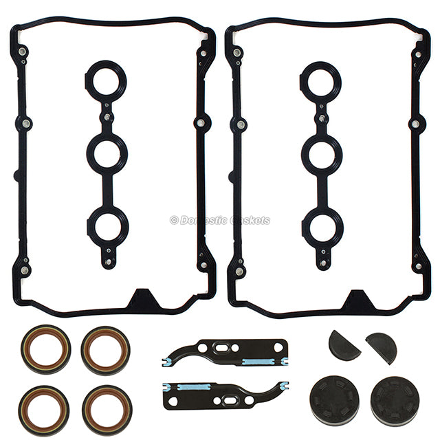 Valve Cover Gasket Tensioner Cam Seal Plug Fit For AUDI VOLKWAGON 2.7L, 2.8L 30V