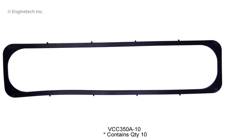 Enginetech VCC350A-10 Engine Valve Cover Gasket for GMC and Chevrolet Cars and Trucks