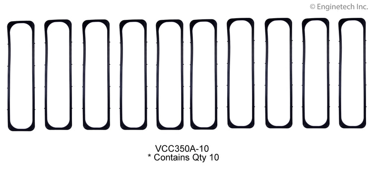 Enginetech VCC350A-10 Engine Valve Cover Gasket for GMC and Chevrolet Cars and Trucks