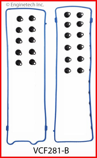 Enginetech VCF281-B Engine Valve Cover Gasket for Ford Crown Victoria